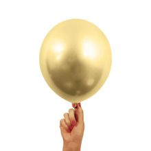 Kromballon 30 cm 4 stk. guld